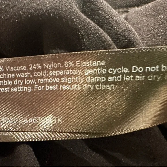 Eileen Fisher Black with Soft Textured Fabric - Picture 5 of 5